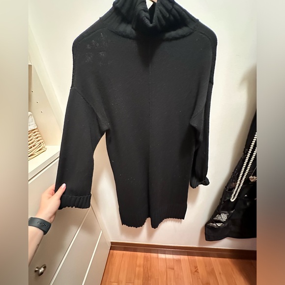 ALPHA STUDIOS black turtle neck sweater dress! - Picture 4 of 5